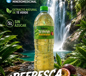 Agua de Valtorre refuerza la gama de bebidas funcionales con una combinación de té verde y maracuyá