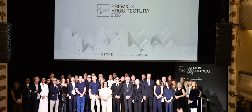 El Consejo Superior de los Colegios de Arquitectos de España entregó los Premios Arquitectura 2026