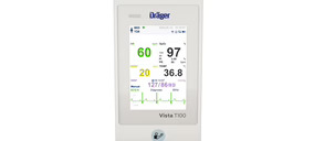 Dräger lanza Vista T100, su nuevo monitor de telemetría para el control flexible y continuo del paciente en escenarios de movilidad