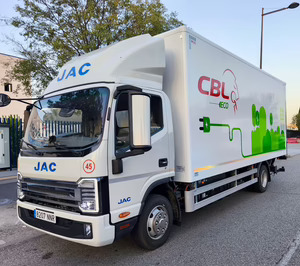 CBL incorpora el primer camión 100% eléctrico de la alianza entre JAC y Quantron