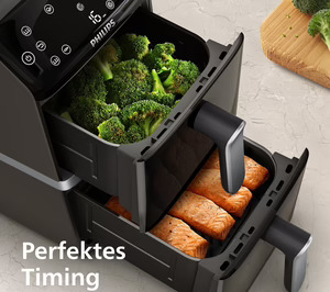 Philips lanza su airfryer de doble cesta vertical
