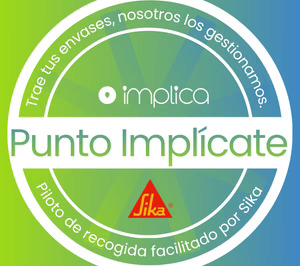 Implica presenta Punto Implícate, la red de puntos de recogida para envases del sector de la construcción