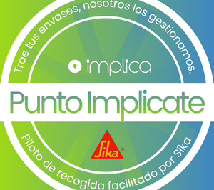 Implica, Sika y Veralia ponen en marcha la red de puntos de recogida para envases profesionales del sector de la construcción
