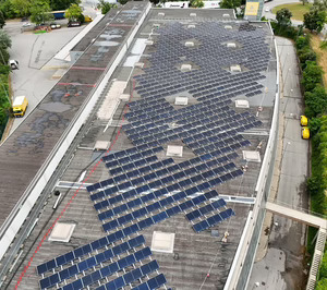 Arranca la nueva planta fotovoltaica de autoconsumo de Correos