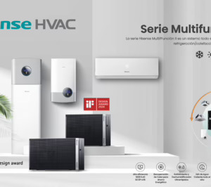 Hisense refuerza su propuesta en aerotermia con la gama Multifunción II