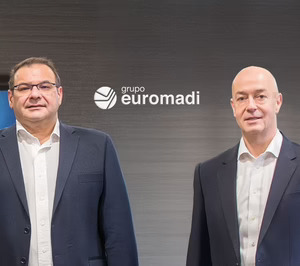 José Mª Rodríguez, presidente, y Toni Font, director general de Euromadi: Hemos ha alcanzado unos resultados de récord, afianzando nuestra trayectoria de crecimiento
