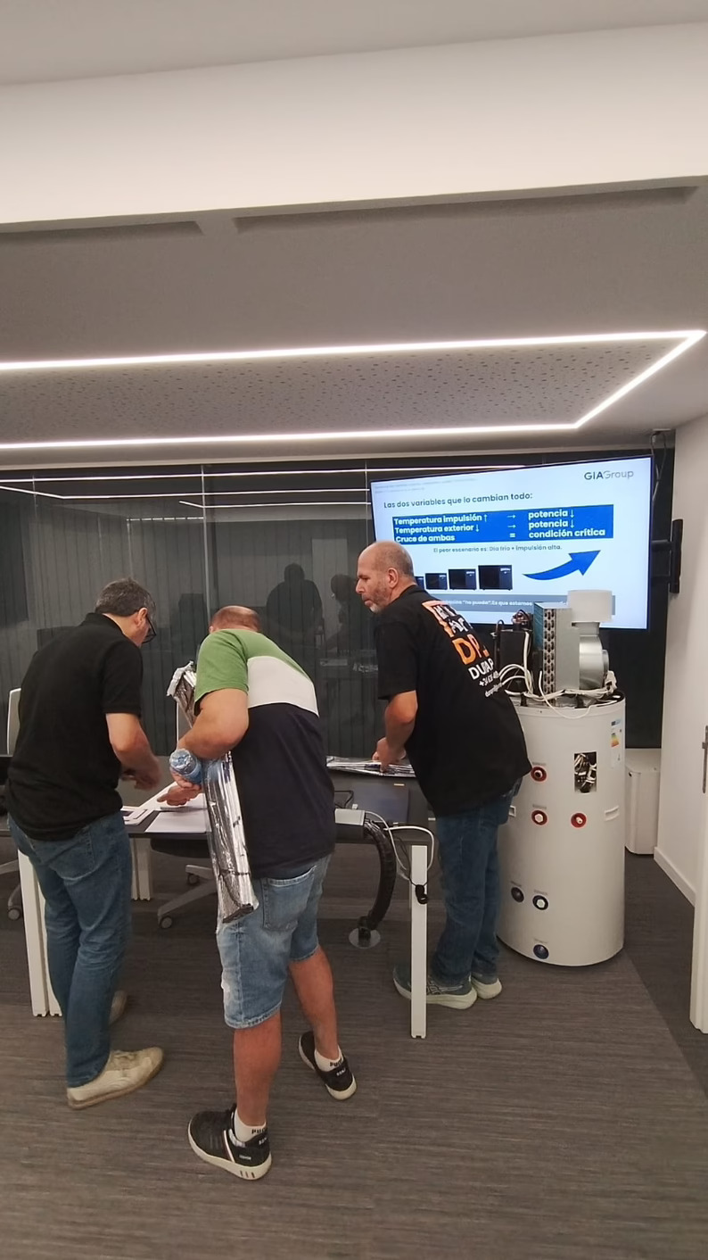 Gia Group y Greminet celebran su primera jornada técnica conjunta sobre aerotermia
