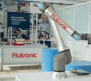 Fluitronic crece en robótica colaborativa con la integración de Robotplus