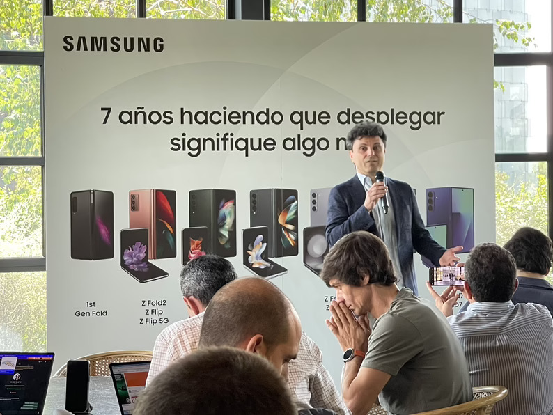 Siete años después del primer Galaxy Fold, Samsung lidera el mercado de plegable con el 93% de las ventas en España