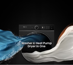 Hisense presenta su nueva lavasecadora Serie 5i con bomba de calor