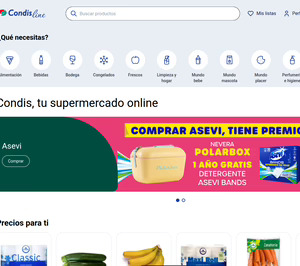 Condis aumenta un 15% el número de referencias de su supermercado online