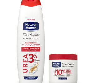 ‘Natural Honey’ refuerza con Urea su rutina de cuidado corporal Skin Expert