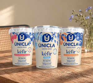 Únicla A2 entra en kéfir con tres referencias