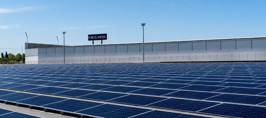 Porcelanosa pone en marcha su mayor instalación fotovoltaica en Vila-real