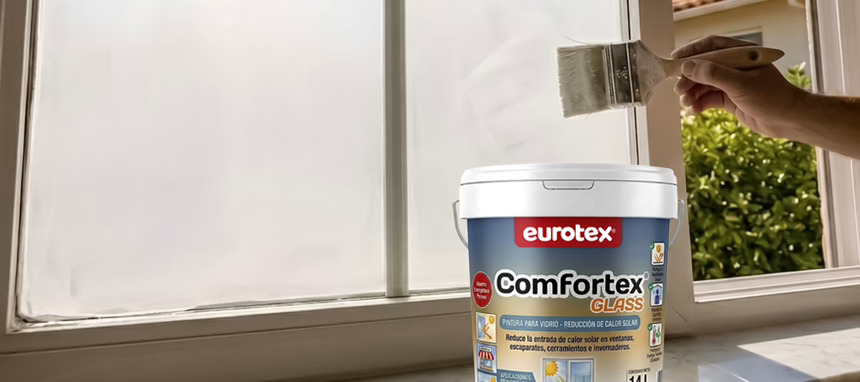 Eurotex presenta su nueva pintura de interior para superficies acristaladas