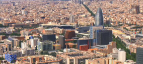 La contratación de oficinas crece en Barcelona pero baja en Madrid