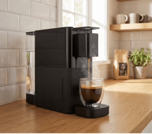 Aldi lanza una cafetera de cápsulas propia