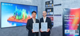LG presenta el primer televisor Micro RGB evo