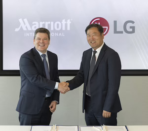 LG y Marriott se unen para renovar la experiencia de los huéspedes