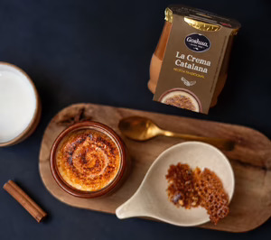 Goshua lanza crema catalana y avanza en la producción de MDD prémium