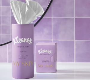Kleenex lanza pañuelos para retocar el maquillaje, aunque aún no llegan a España