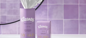 Kleenex lanza pañuelos para retocar el maquillaje, aunque aún no llegan a España