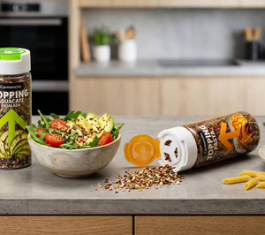 Carmencita presenta sus nuevos toppings para añadir directamente al plato