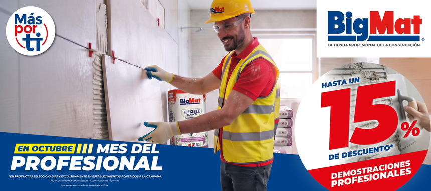 BigMat presenta una nueva edición del Mes del Profesional, que contará con 148 proveedores