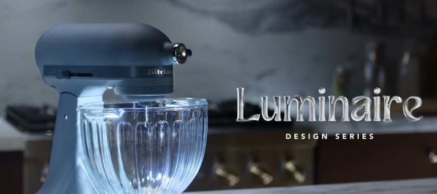 KitchenAid Luminaire, la amasadora de la serie Design 2026