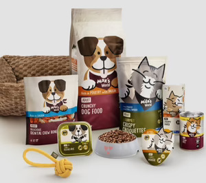Lidl relanza su oferta para mascotas bajo la marca global Max & Milas World