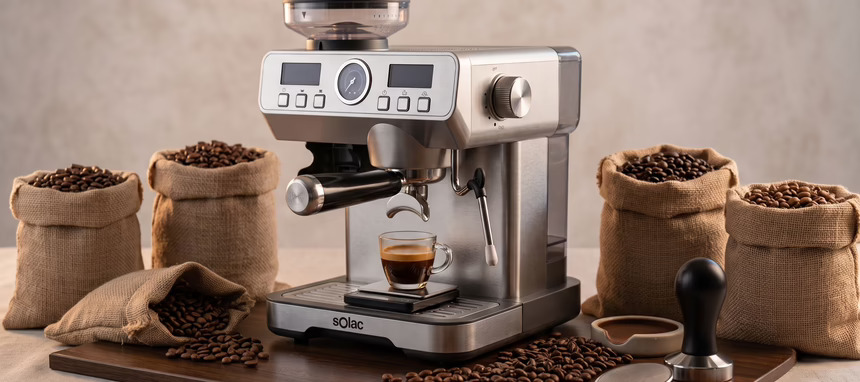 Solac Taste Barista, una cafetera espresso todo en uno