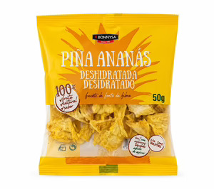 Bonnysa apuesta por el snacking saludable con su nueva piña deshidratada