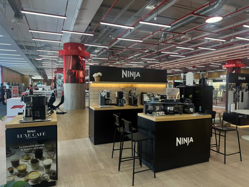 SharkNinja crea un espacio en MediaMarkt Tech Village Majadahonda