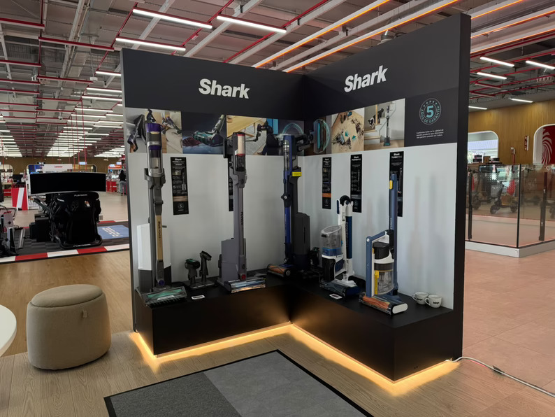 SharkNinja crea un espacio en MediaMarkt Tech Village Majadahonda