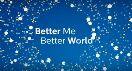 Philips se suma a Better Me, Better World
