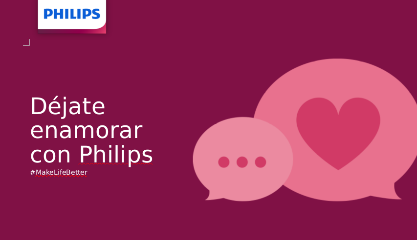 Sugerencias Philips para San Valentín