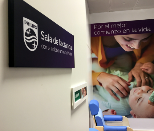 Philips colabora para instalar una sala de lactancia en la T4 del aeropuerto de Madrid