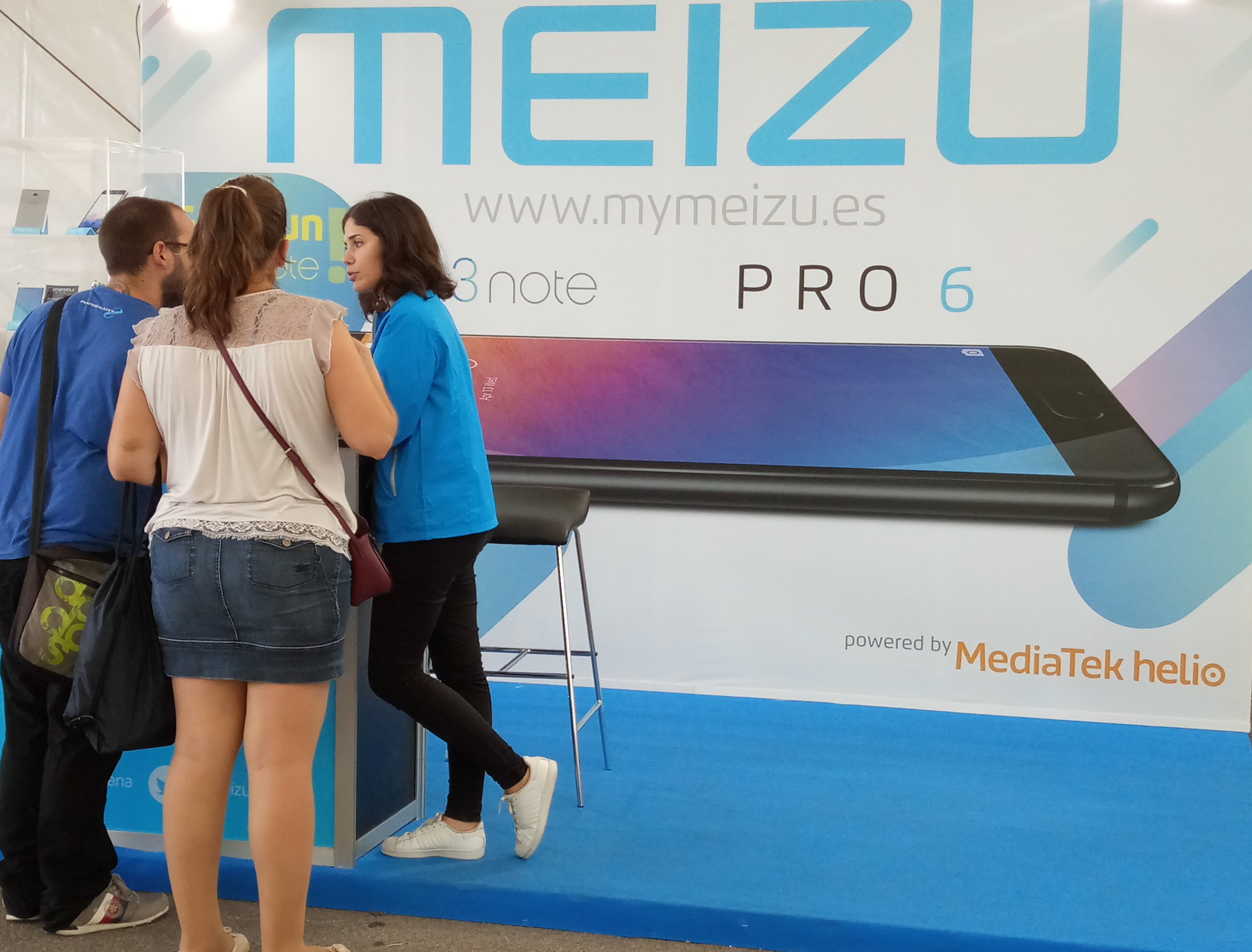 Meizu España, patrocinador del área Games Party en Barcelona Games World