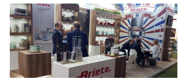 Ariete la marca distribuida por River International, participa en la Feria Ambiente 