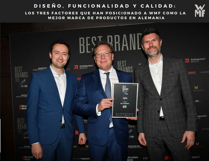 WMF premiada en los Best Brands Awards