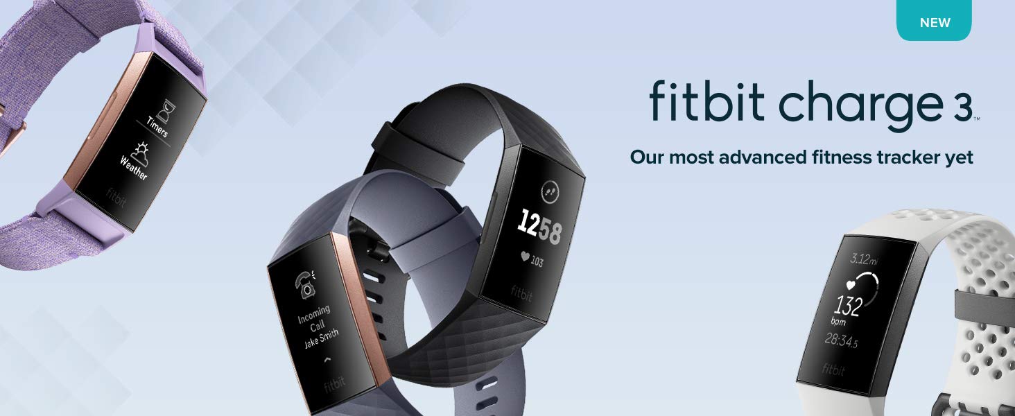 Fitbit lanza Charge 3 con un diseño más premium y altas prestaciones