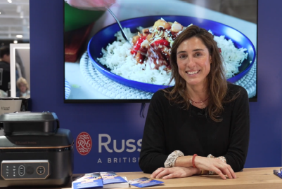 Russell Hobbs presenta su colección Satisfry de la mano de Inés Basterra