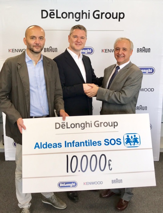 Grupo De’Longhi Iberia colabora con Aldeas Infantiles