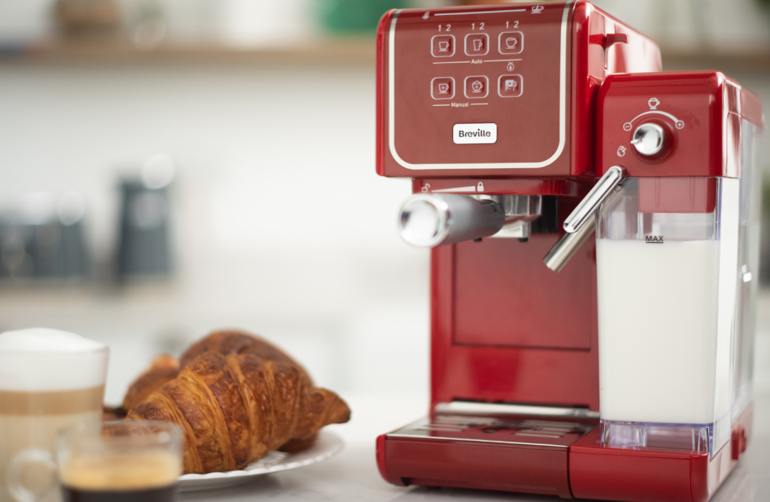 Newell Brands propone como regalo la cafetera Breville Prima Latte