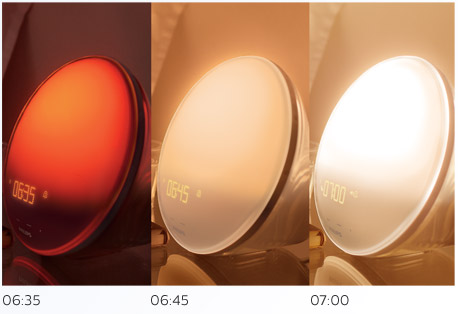 El despertador Philips Wake-up Light ayuda a sobrellevar el cambio de hora
