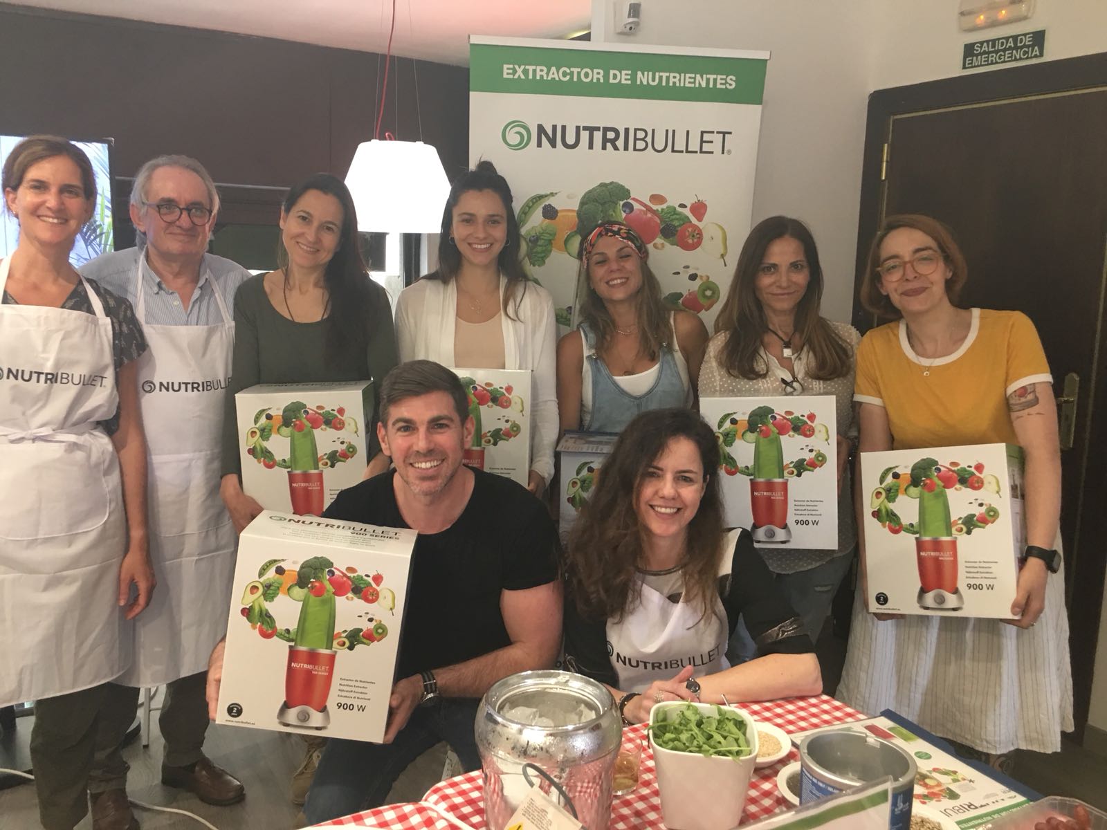River International organiza un showcooking con Nutribullet