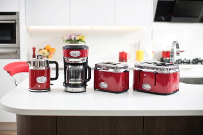 Russell Hobbs presenta oficialmente la gama de desayuno Retro
