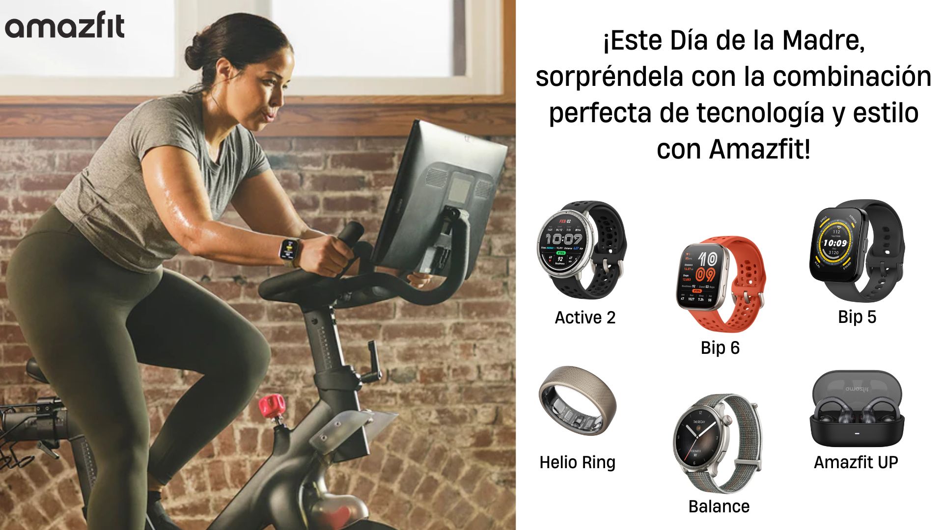 Este Día de la Madre, sorpréndela con Amazfit