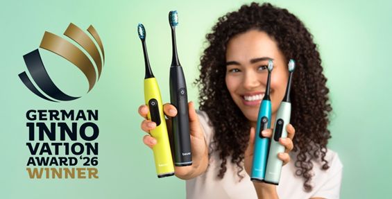 El cepillo de dientes sónico Beurer SC-50 recibe el Premio Alemán a la Innovación 2026